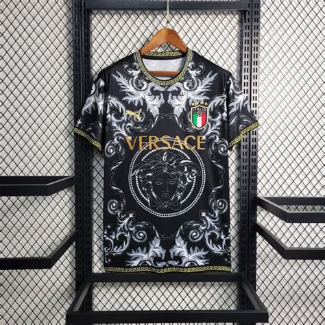 camisa versace negra|versace jerseys.